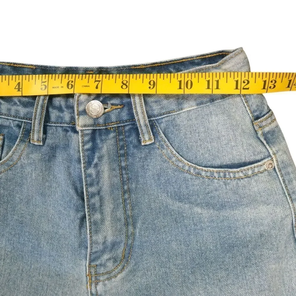 Pretty Little Thing High Waist Straight Leg Jeans